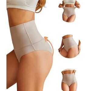 Seamless Stretch Bikini High Waist Panties Size M New